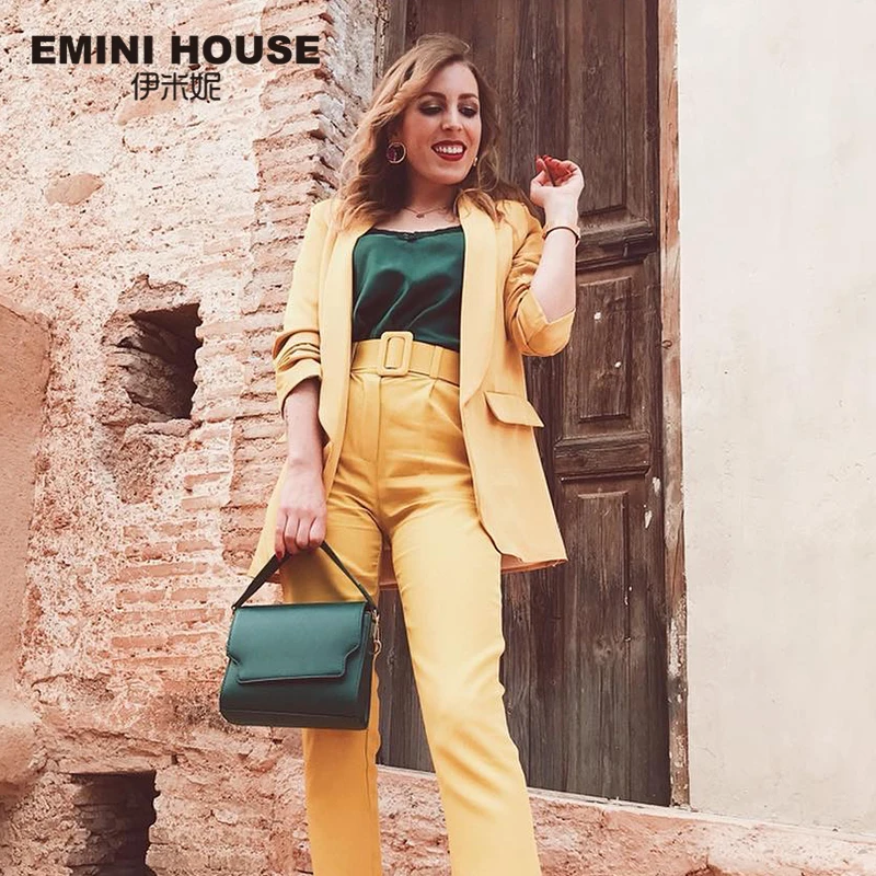 Сумка мессенджер EMINI HOUSE из сплит кожи однотонная с широким ремнем квадратной