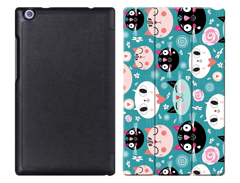 Чехол для планшета MTT Cat Avatar с цветным принтом Tab 3, 8 дюймов, TAB3-850M/850F, для lenovo Tab 2, A8-50F, A8-50LC, Магнитный чехол из искусственной кожи