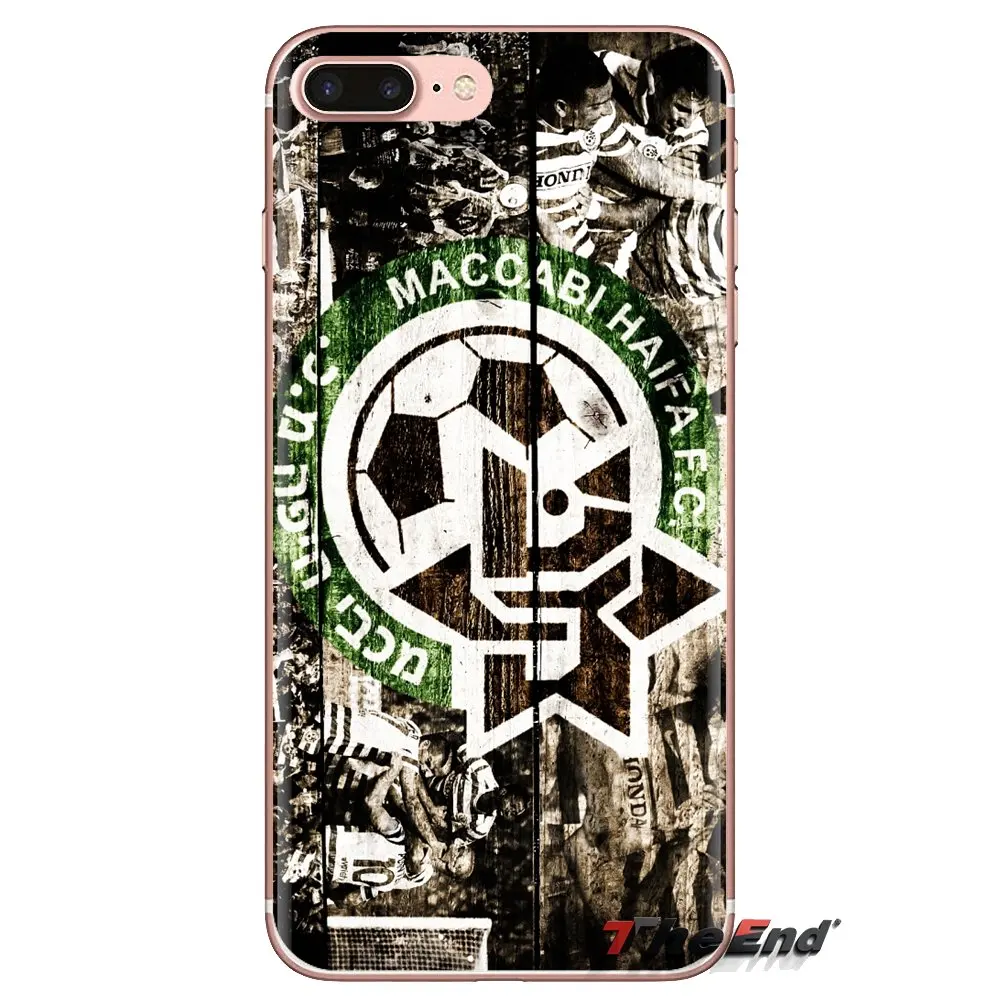 Phone Shell Covers Israeli Football Club Maccabi Haifa For Samsung Galaxy S3 S4 S5 Mini S6 S7 Edge S8 S9 S10 Plus Note 3 4 5 8 9 |