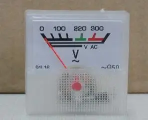 

Free Shipping! 5pcs AC voltmeter 91L16-300V 40 * 40