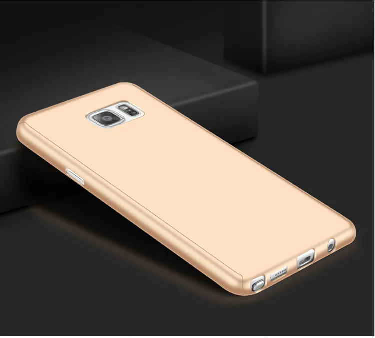 Роскошный Гибридный чехол на 360 градусов Жесткий Чехол для Samsung Galaxy J3 J5 J7 J6 A3 A5 A7 A9 J8