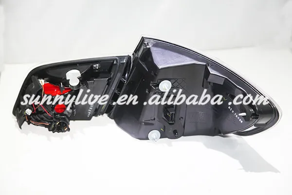 2010 2013 год для BMW F10 F18 520 525 530 535i LED Фонарь Задний Лампы мотоциклов Chrome корпус дБ