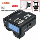 Передатчик для вспышки Godox X2T, беспроводной триггер 2,4G для камер TT685 V1 AD200PRO V860II TTL 18000s Nikon Canon Sony Fuji DSLR