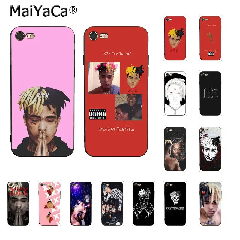 Хип-Хоп Исполнитель XXX TentaCion чехол для iphone 11 12 Pro 11Pro Max 8 7 6 6S Plus X XS Макс 5 5S SE XR |