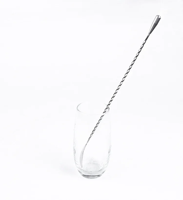 31 cm Stainless Steel Long Bar Spoon Bartending Mixed Tall Drink Stir Supplies Bartender Tools | Дом и сад