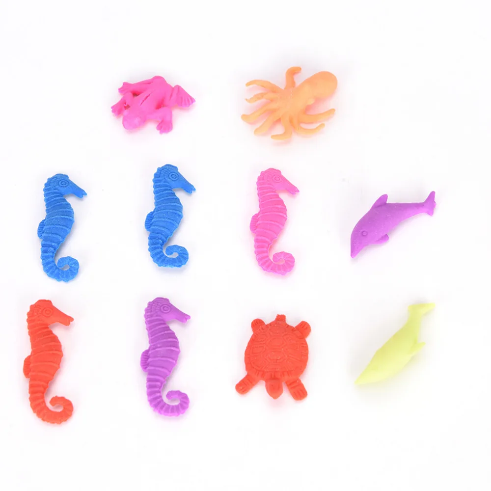 10 шт. Цвет волшебные игрушки растет в воде оптом отекают морское существо