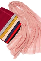 large size cashmere womens fashion boutique thin scarf shawl pashmina silk waves grain 4sides burrs 80x200cm