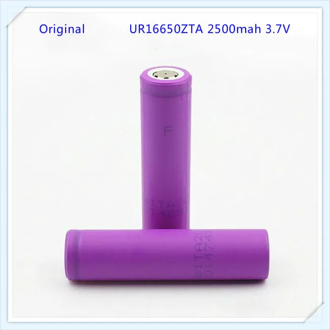 100% оригинал для Sanyo UR16650ZTA 2500mah 16650 батарея 3 7 V литий ионная аккумуляторная с