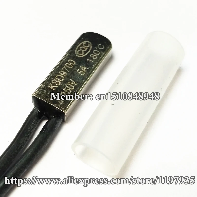 KSD9700 250V 5A 145 degree NC ( Normally Close ) Thermostat Temperature Control Thermal Protector Switch Bimetal Disc | Обустройство