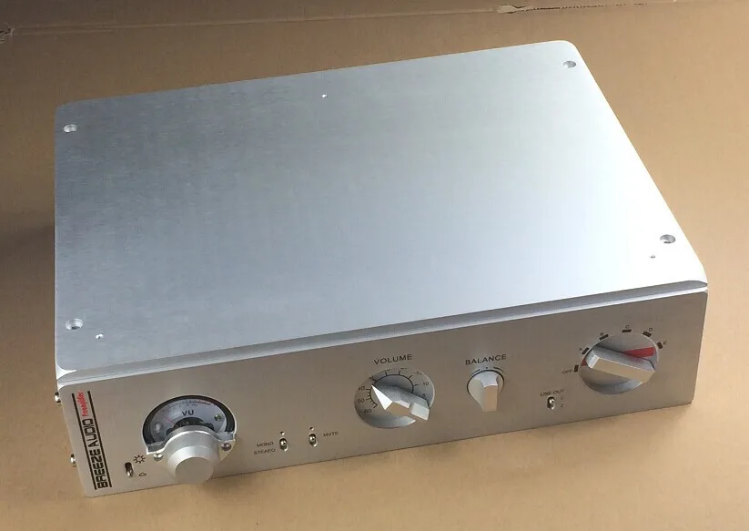 

Алюминиевый усилитель уровня HIFI Deluxe Корпус чехол Корпус 320*83*246 мм