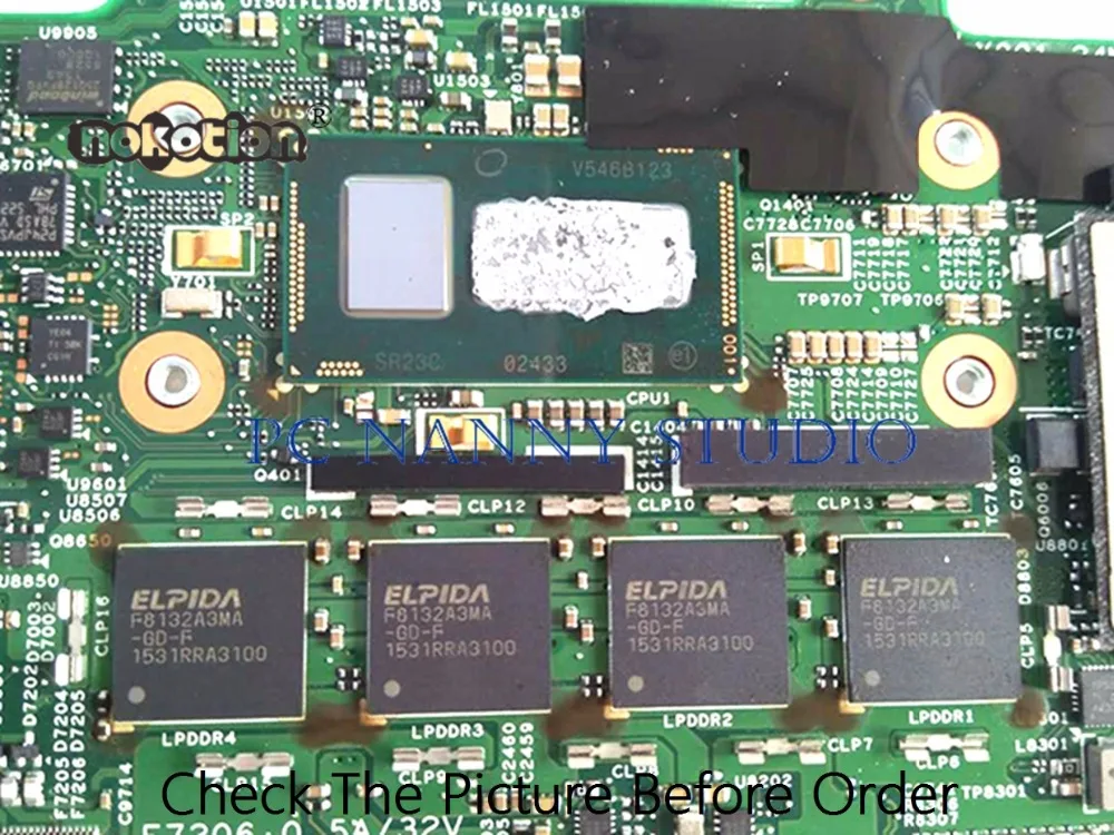 PCNANNY 48.4E031. 011 для Lenovo Thinkpad 20CG Helix материнская плата ноутбука SR23C M 5Y10C