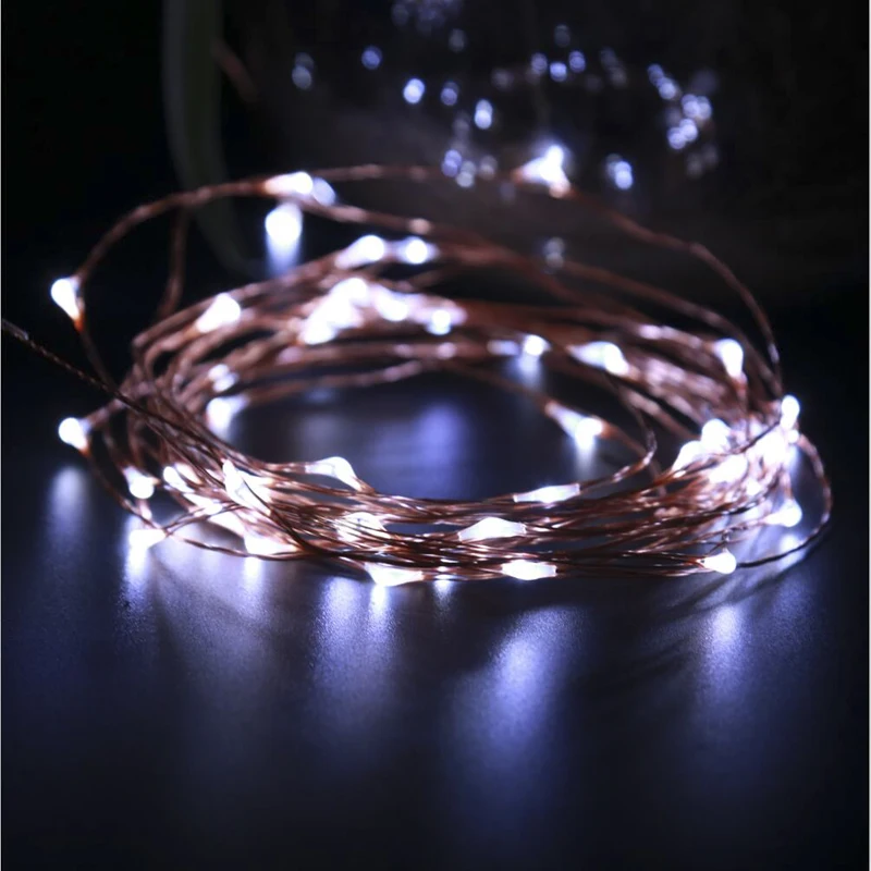 30 м ИК-пульт LED медная проволока Новинка световая гирлянда Водонепроницаемая