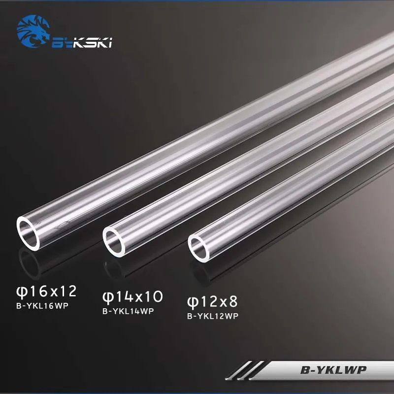 

Bykski B-YKLWP Acrylic Case Hard Tube,OD12/OD14/OD16,Length 50cm,water cooler