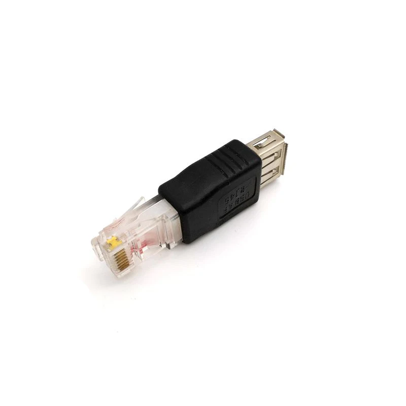 5 шт. USB мама к мужчине Ethernet RJ45 разъем адаптер Прямая поставка оптовая продажа