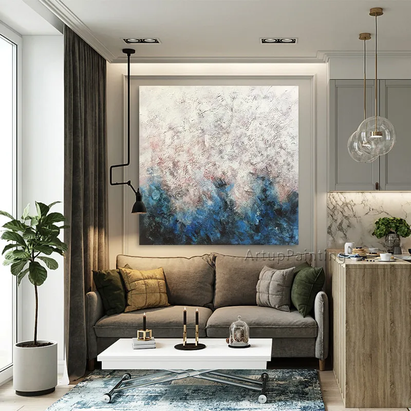 Абстрактная Картина на холсте quadro cuadros decoracion текстура в скандинавском стиле