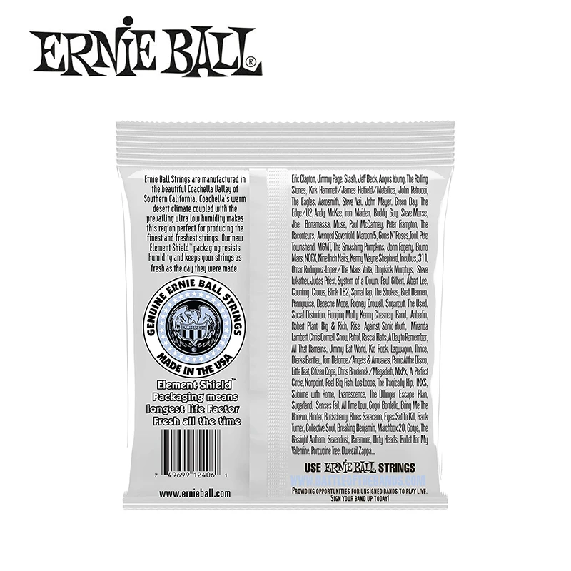 3 упаковки! Оригинальный Классический нейлоновый галстук Ernie Ball 2406 Ernesto Palla