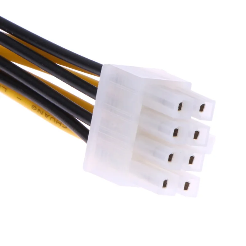 5 шт. абсолютно новый 20 см ATX 4 Pin папа до 8 женский EPS кабель питания адаптер