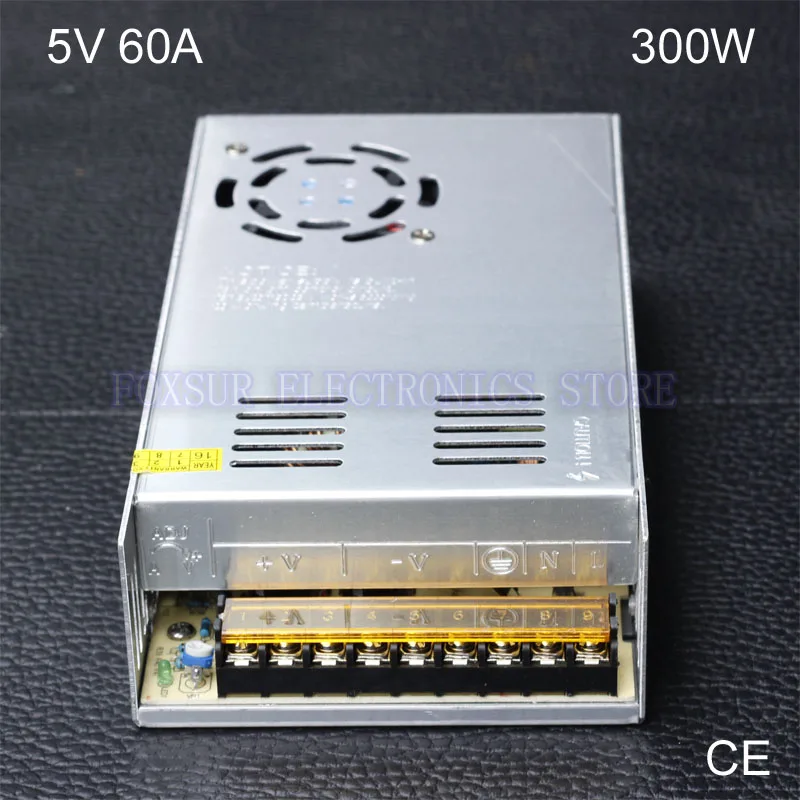 

Светодиодная лента, высокое качество, 5 В, 60 А, 360 Вт, драйвер импульсного источника питания, светодиодный дисплей, рекламный щит, промышленно...