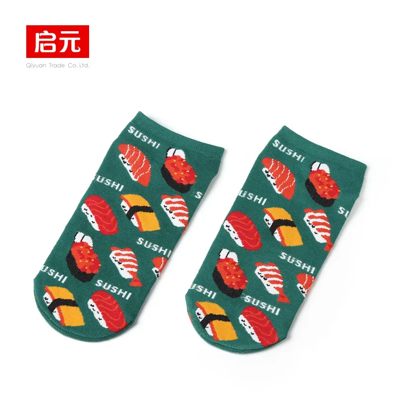 1 пар/лот Фортуна кошка женские лодочные носки хлопок девушки мультфильм