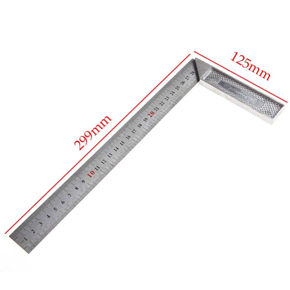 30 см прямоугольная линейка из нержавеющей стали 0 12 дюймов|ruler keychain|tool xboxtool set for women