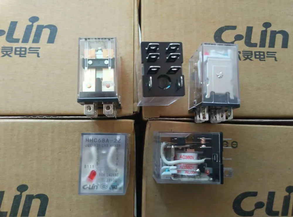 Brand new original authentic C-Lin HHC68A-2Z YJ2 JQX-13F/2Z YDR2PD LY2 HH62P Relay AC380V
Brand new original authentic C-Lin HHC68A-2Z YJ2 JQX-13F/2Z YDR2PD LY2 HH62P Relay AC380V