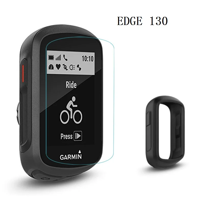 Силиконовый чехол для велосипедного компьютера с секундомером garmin Edge 130 защитная