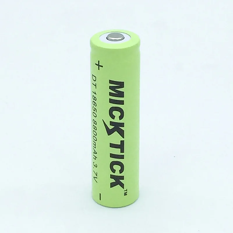 4 шт. 18650 (не AA) 3 7 V 8800mah батареи Литий ионные перезаряжаемые большой емкости