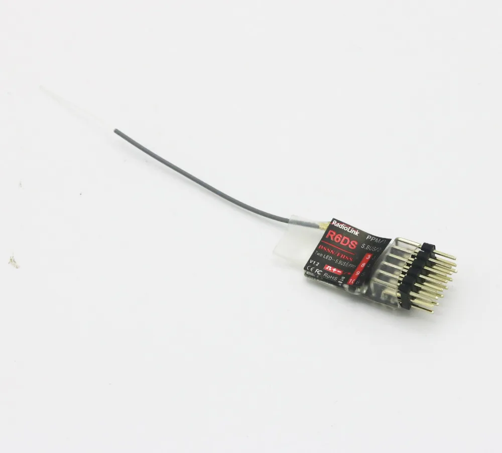 5 шт./лот RadioLink R6DS 2 4G 6CH приемник для AT9 AT10 передатчик поддержка PPM SBUS | Игрушки и