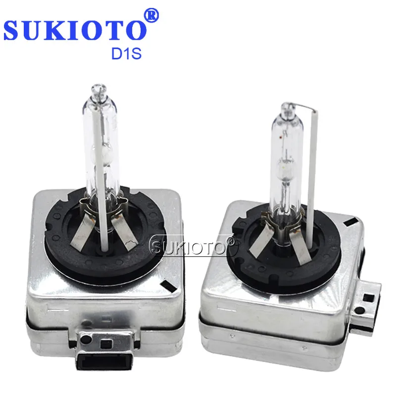 SUKIOTO 20 шт. 35 Вт качество D1S лампы ксеноновые HID светильник 1s D3S 85410 4300K 5000K 6000K