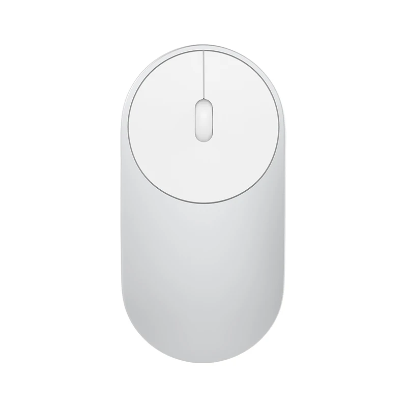 Silver Original Xiaomi Mouse Portable Optical Wireless Bluetooth Mouse 4.0 RF 2.4GHz Dual Mode Connect for Laptop pc - Цвет: Silver