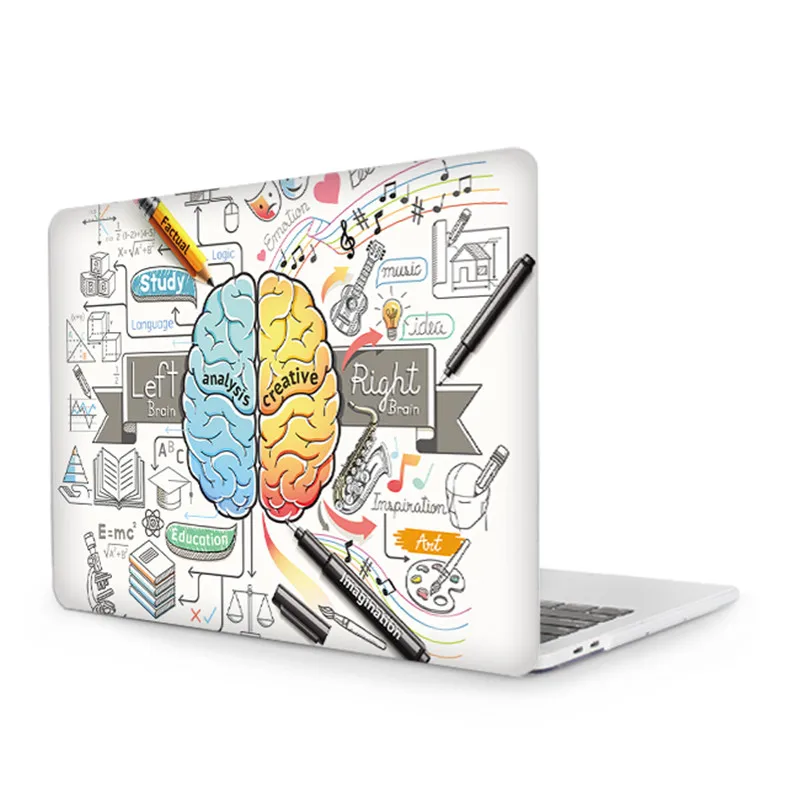 Sanmubaba Case For Macbook Air Pro Retina 11 12 13 15 inch With Touch Bar Hard Cover Custom Design Laptop Case Sleeve A2159 - Color: MC05