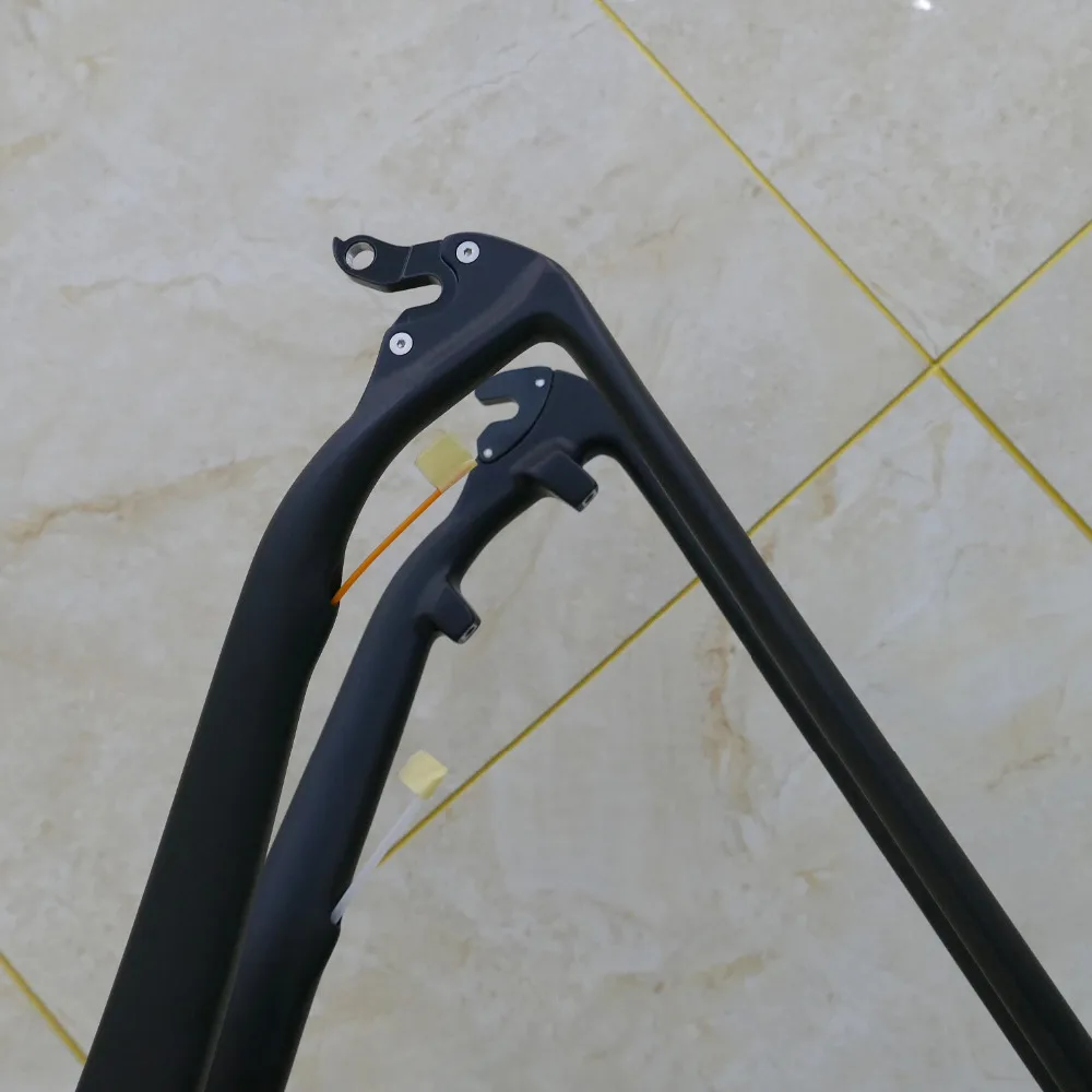 Углерода матовый Матовая Глянцевая 27.5ER горный велосипед MTB рама 1" 19" BB30 650B MTB рама+ гарнитура+ зажим для сидения+ держатель для бутылки