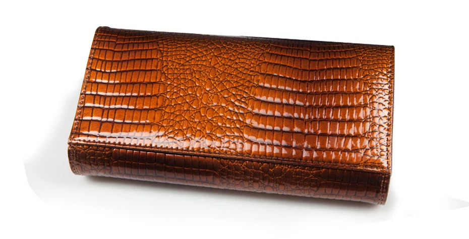 Women Wallets Genuine Leather Wallet Female Purse Long Coin Purses Card Holder Hasp Fashion Wallets And Purses Crocodile Pattern