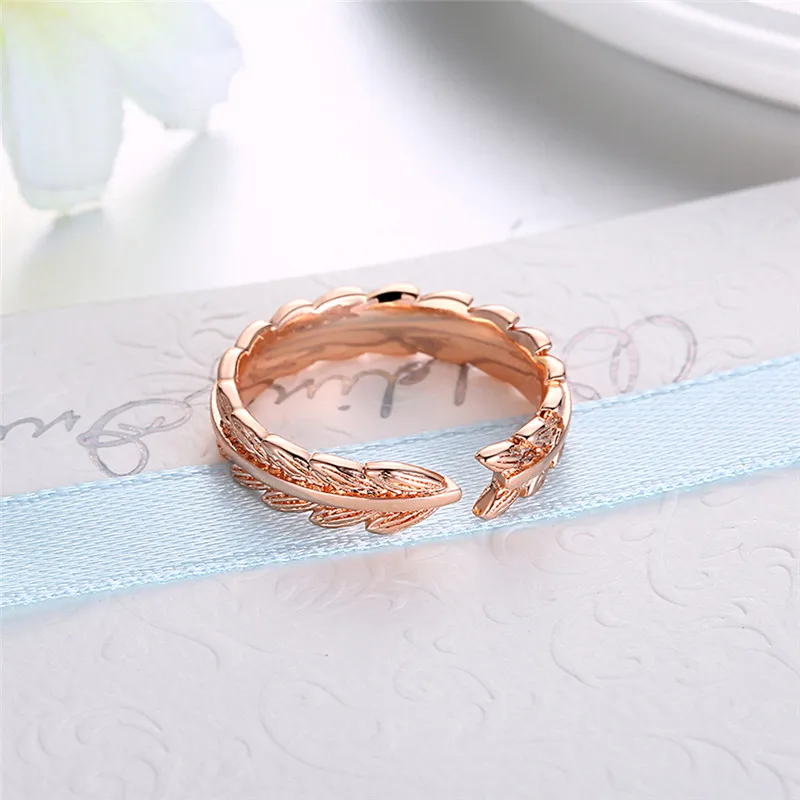 Новая мода Кольца женский Медь сплав золота розовое золото Геометрическая