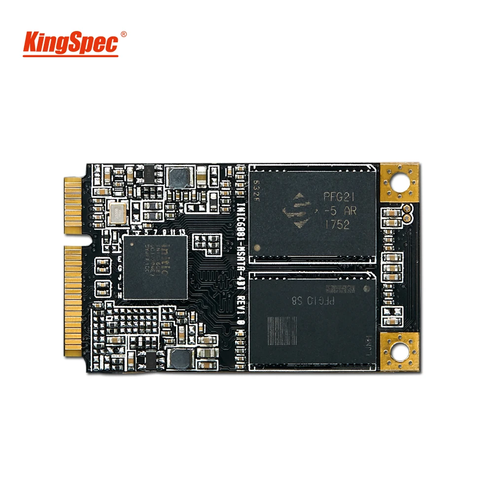 KingSpec 256 гб mSATA SSD внутренний твердотельный жесткий диск Mini SATA 6Gbs для ноутбука
