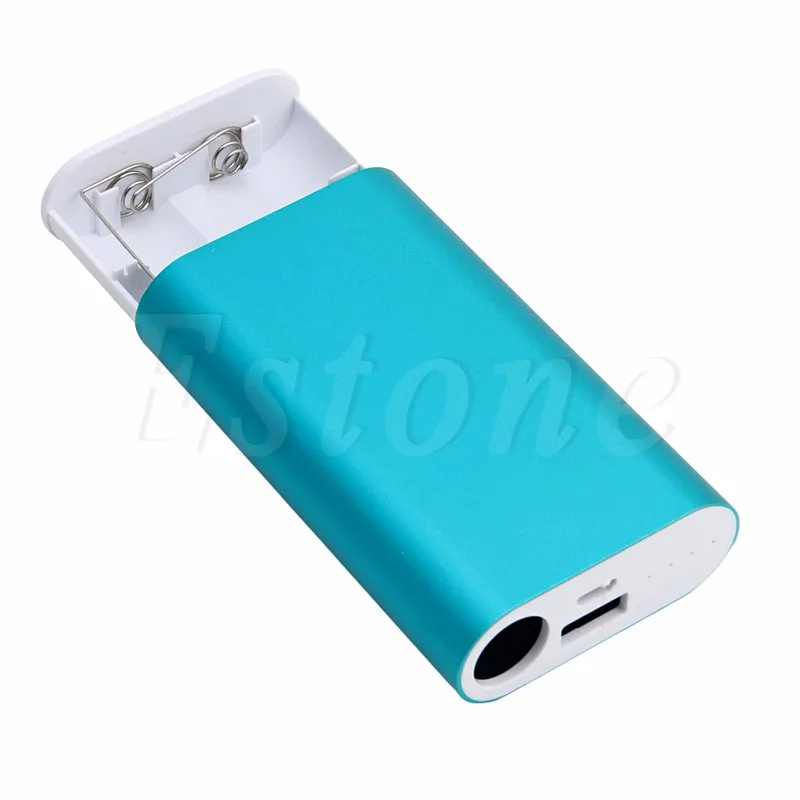 OOTDTY 5200mAh 5V USB чехол для портативного зарядного устройства 2x18650 зарядное