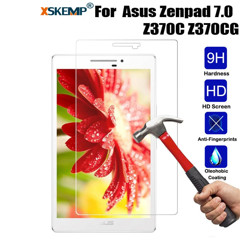 XSKEMP 9 H Настоящее закаленное Стекло пленка для ASUS ZenPad 7 0 Z370 Z370CG Ultra Clear