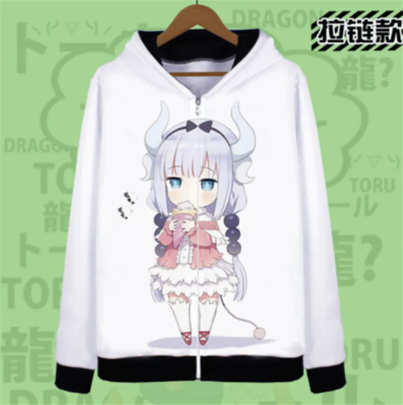 GKWMZG толстовки аниме KannaKamui harajuku милые влюбленные унисекс Повседневная одежда