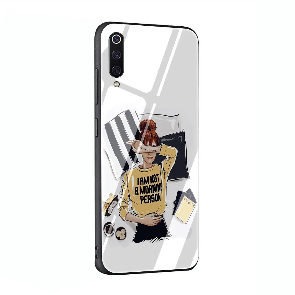 G4 Чехол с закаленным стеклом для Xiaomi 8 Lite A1 A2 9 Redmi Note 5 6 7 Pro 6A 4X F1 - Цвет: G4