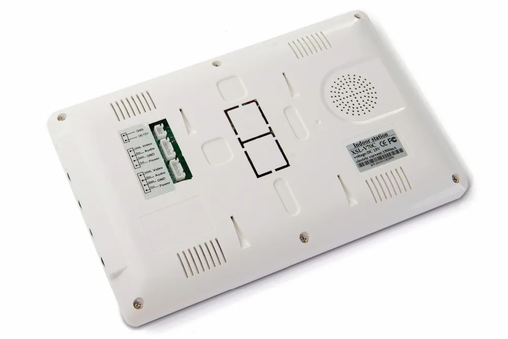 2V4  7 Inch  Monitor Water-Proof IP66 Wired  Video Door phone