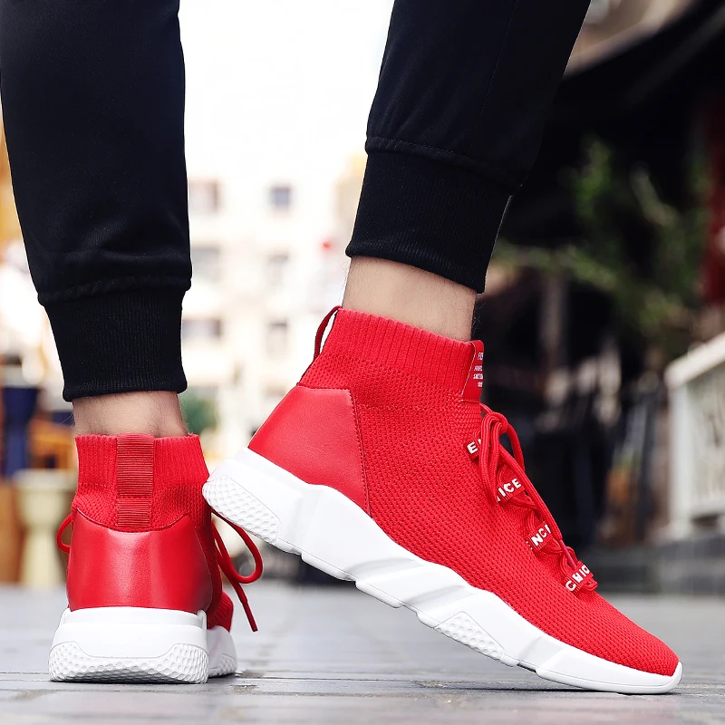 APTESOL Adult Medium Cut Casual Shoes Unisex Fashion Lace-Up Lightweight Flats Non-Slip Breathable Mesh Sneakers for Lovers | Обувь