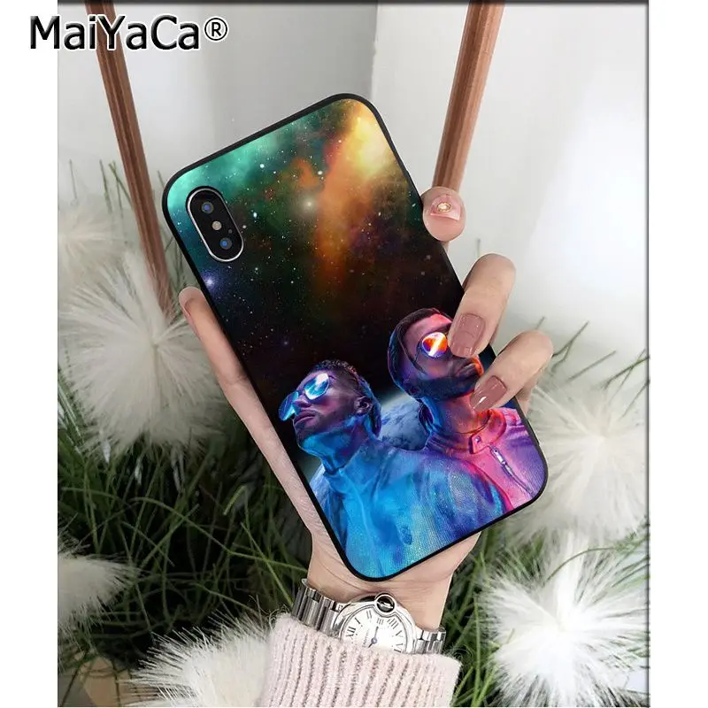 Чехол для мобильного телефона MaiYaCa PNL QLF Rapper высокого качества Apple iPhone 8 7 6 6S Plus X XS MAX