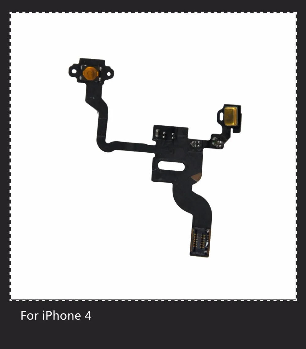 Для Iphone 4 Оригинальная Кнопка питания гибкий кабель ленточный светильник Датчик включения/выключения питания Замена для Ihone 4 4G