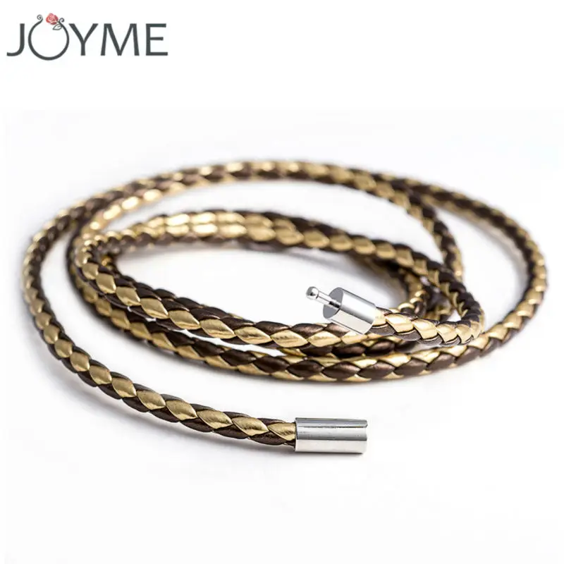 Мужской винтажный браслет из натуральной кожи и нержавеющей стали|Браслеты с