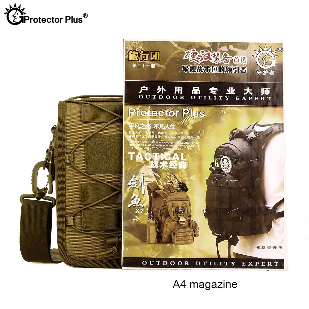 Защитная тактическая сумка военная мессенджер Molle на одно плечо нейлоновая для