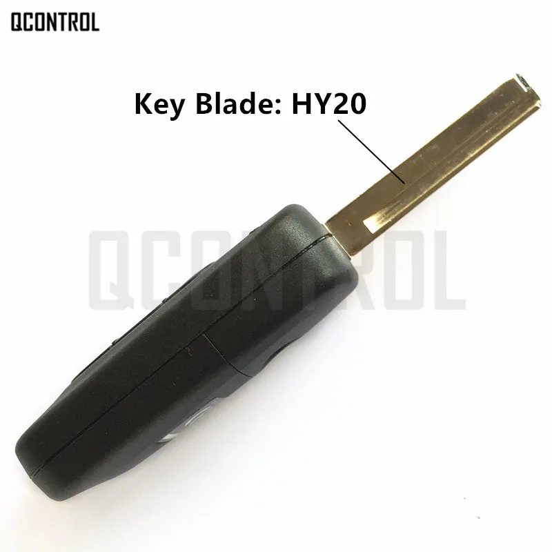 Дистанционный Автомобильный ключ QCONTROL для HYUNDAI Solaris RKE-4F03 или RKE-4F04 передатчик ASSY |