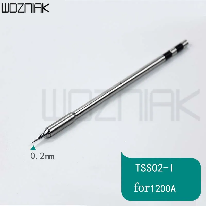 Оригинальный быстрый TS1200A Бессвинцовая припойная очищайте жало паяльника ручка
