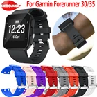 Ремешок для часов Garmin Forerunner 3035, силиконовый спортивный браслет с винтами и инструментами для Garmin Forerunner 35