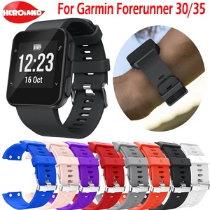 Ремешок для часов Garmin Forerunner 3035, силиконовый спортивный браслет с винтами и инструментами для Garmin Forerunner 35