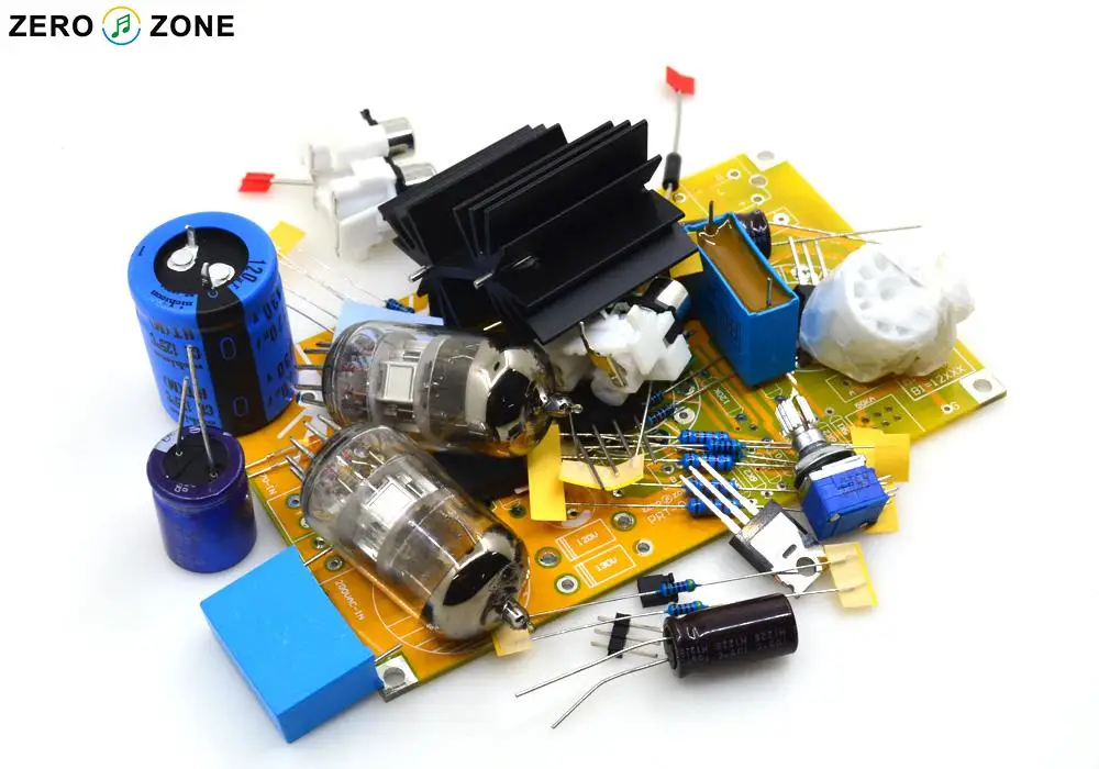 GZLOZONE DIY PRT 02A 6N2 Трубка Набор предусилителя база на аудио NOTE M7 Preamp|tube preamplifier kit|tube